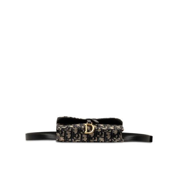 Pre Loved Dior Oblique Saddle Belt Bag - Picture 4 of 8